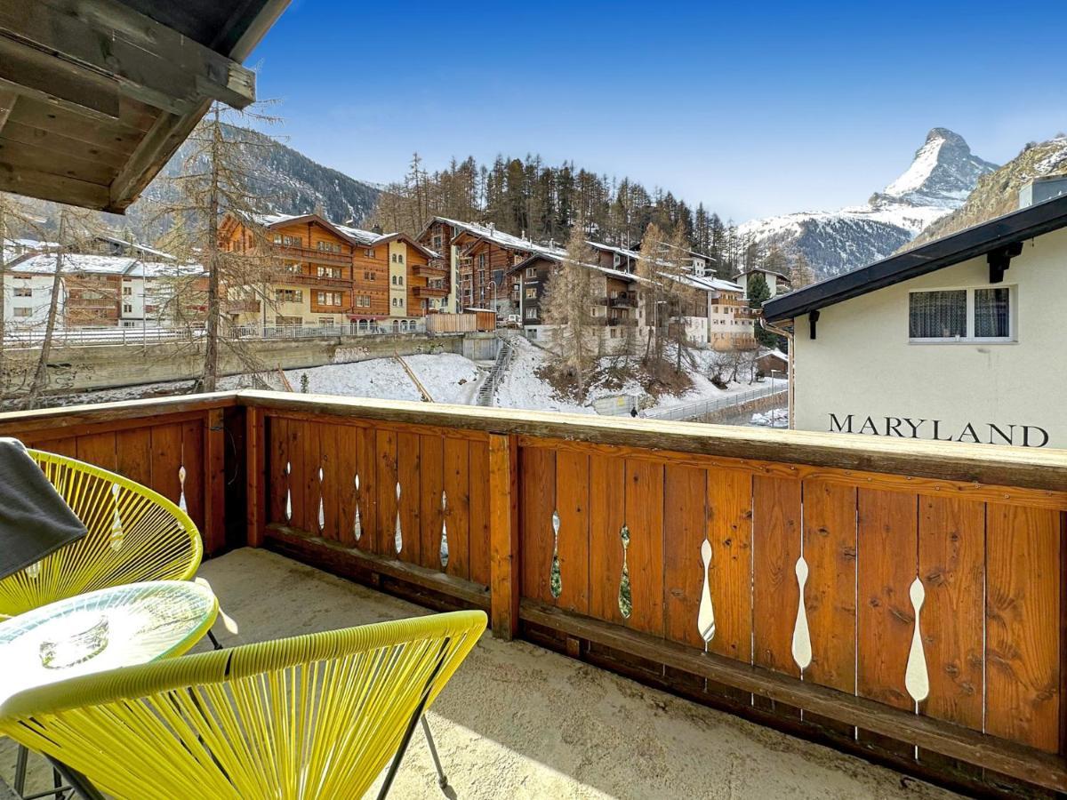 Eagle Apartment With Splendid And Direct View Of The Matterhorn Zermatt Zewnętrze zdjęcie