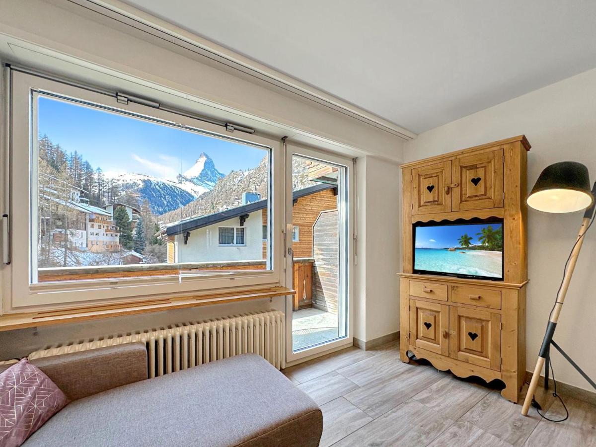 Eagle Apartment With Splendid And Direct View Of The Matterhorn Zermatt Zewnętrze zdjęcie